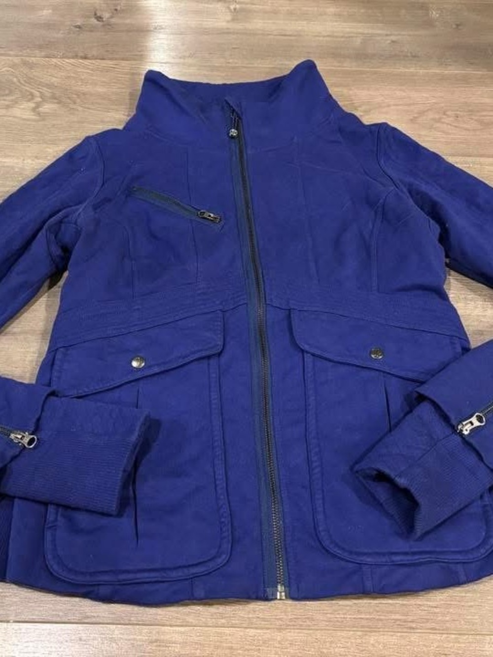 lululemon athletica It’s Happening Royal Blue Zip Jacket